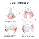 Eziflo Cordless Hands-Free Breast Pump®