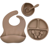 Bubs 6 PCS Silicone Feeding Set®